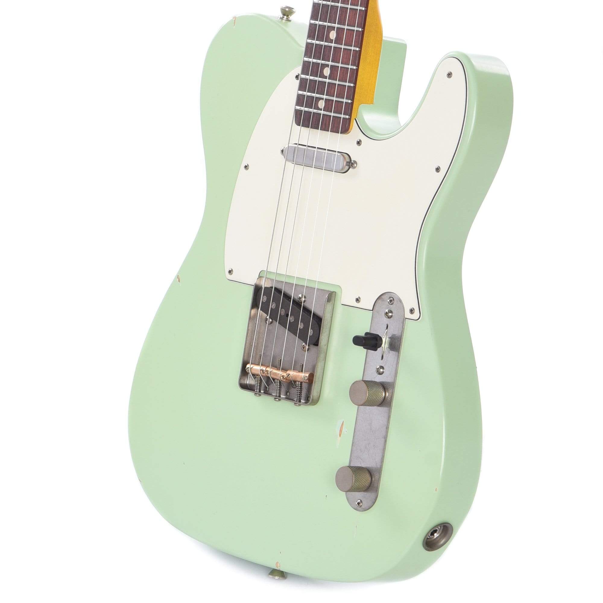 Nash T-63 Surf Green Light Relic w/3-Ply White Pickguard & Lollars Electric Guitars / Solid Body