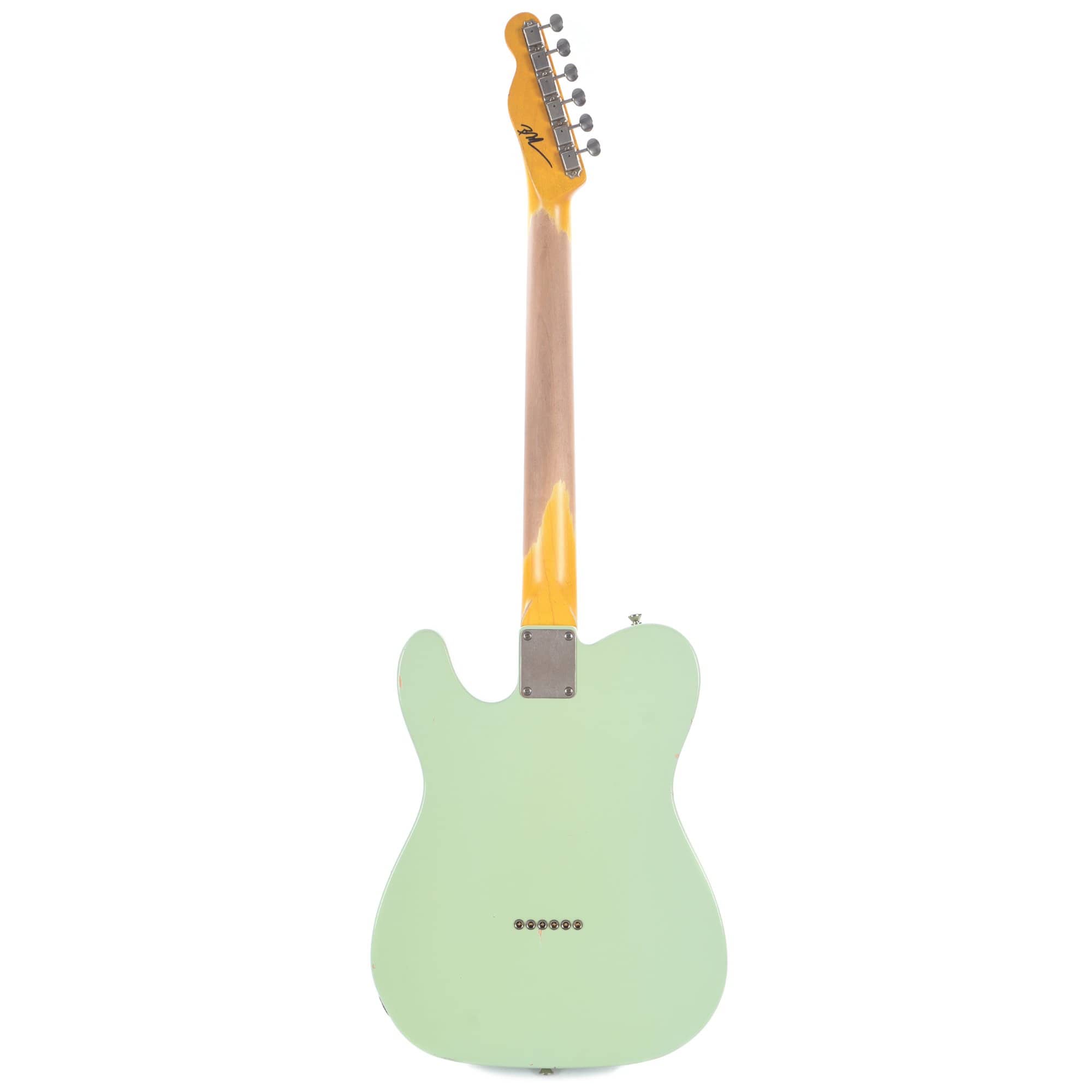 Nash T-63 Surf Green Light Relic w/3-Ply White Pickguard & Lollars Electric Guitars / Solid Body