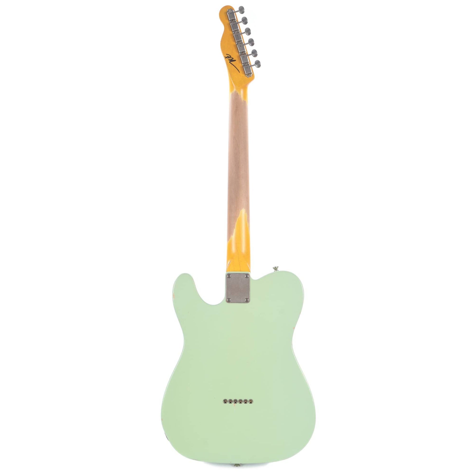 Nash T-63 Surf Green Light Relic w/3-Ply White Pickguard & Lollars Electric Guitars / Solid Body