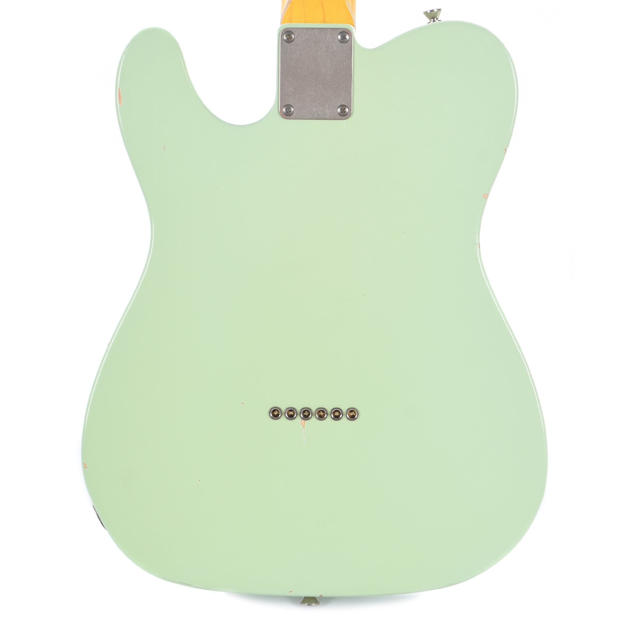 Nash T-63 Surf Green Light Relic w/3-Ply White Pickguard & Lollars Electric Guitars / Solid Body