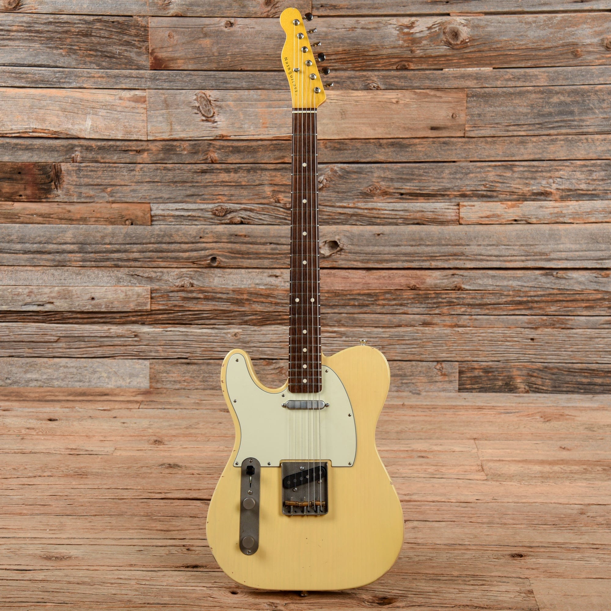 Nash T-63 Vintage White 2016 LEFTY Electric Guitars / Solid Body