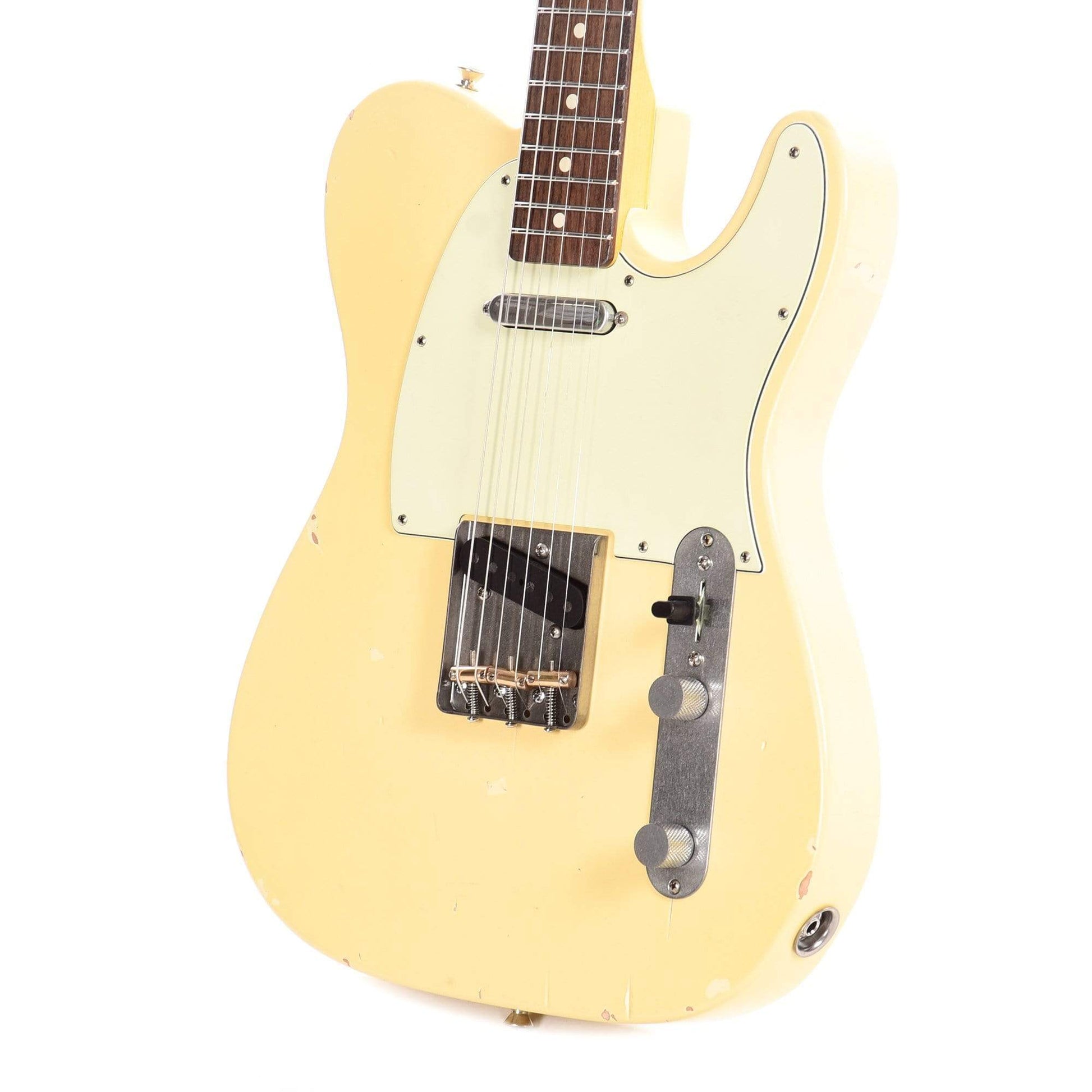 Nash T-63 Vintage White Light/Medium Relic w/Lollars & 3-Ply Mint Pickguard Electric Guitars / Solid Body