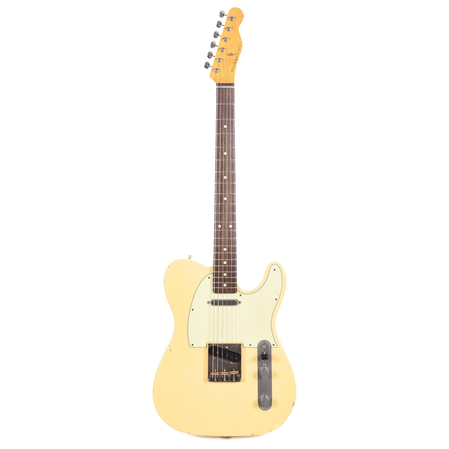 Nash T-63 Vintage White Light/Medium Relic w/Lollars & 3-Ply Mint Pickguard Electric Guitars / Solid Body