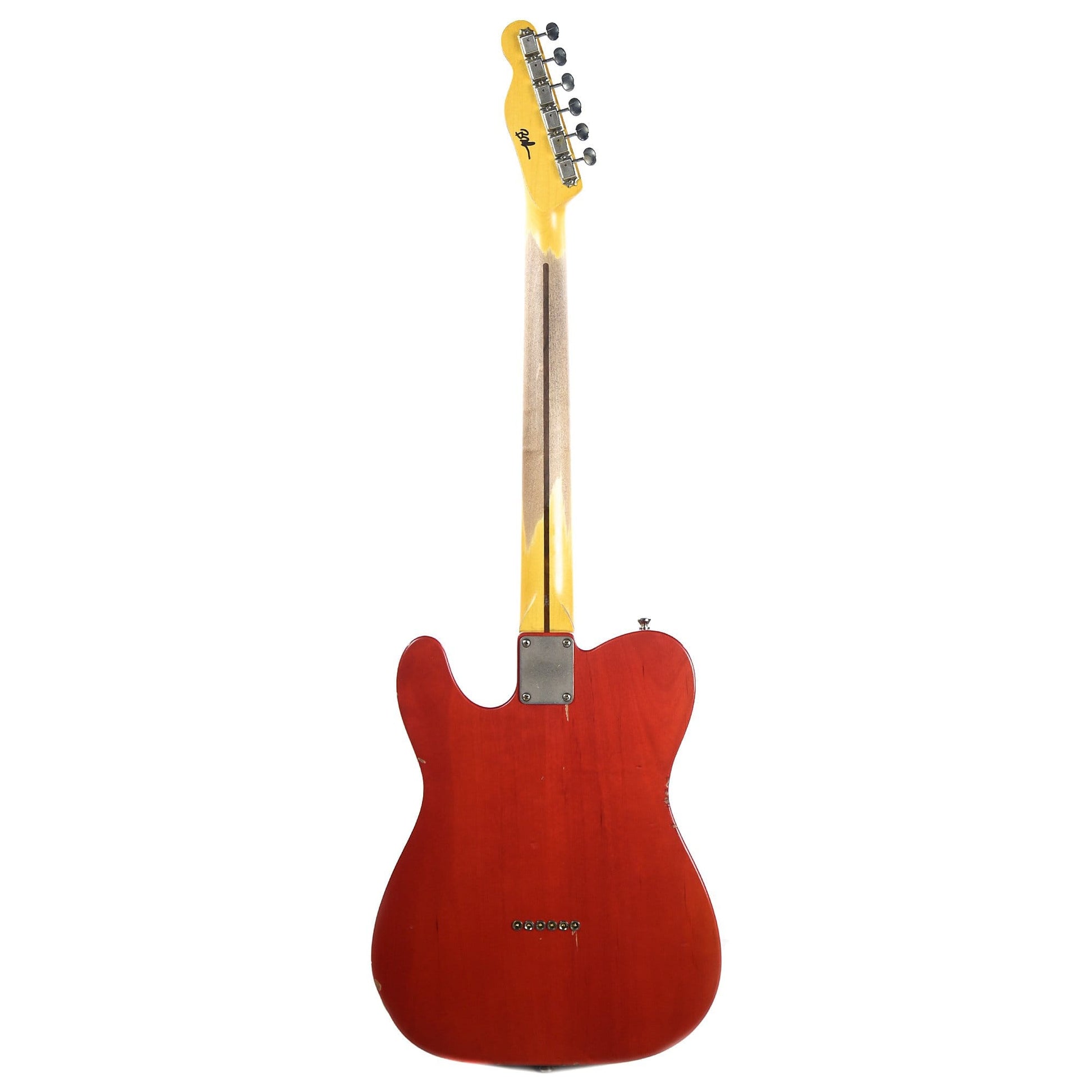 Nash T-69TL Thinline Flame Maple Cherry Sunburst Light Relic w/ Lollar Pickups Electric Guitars / Solid Body
