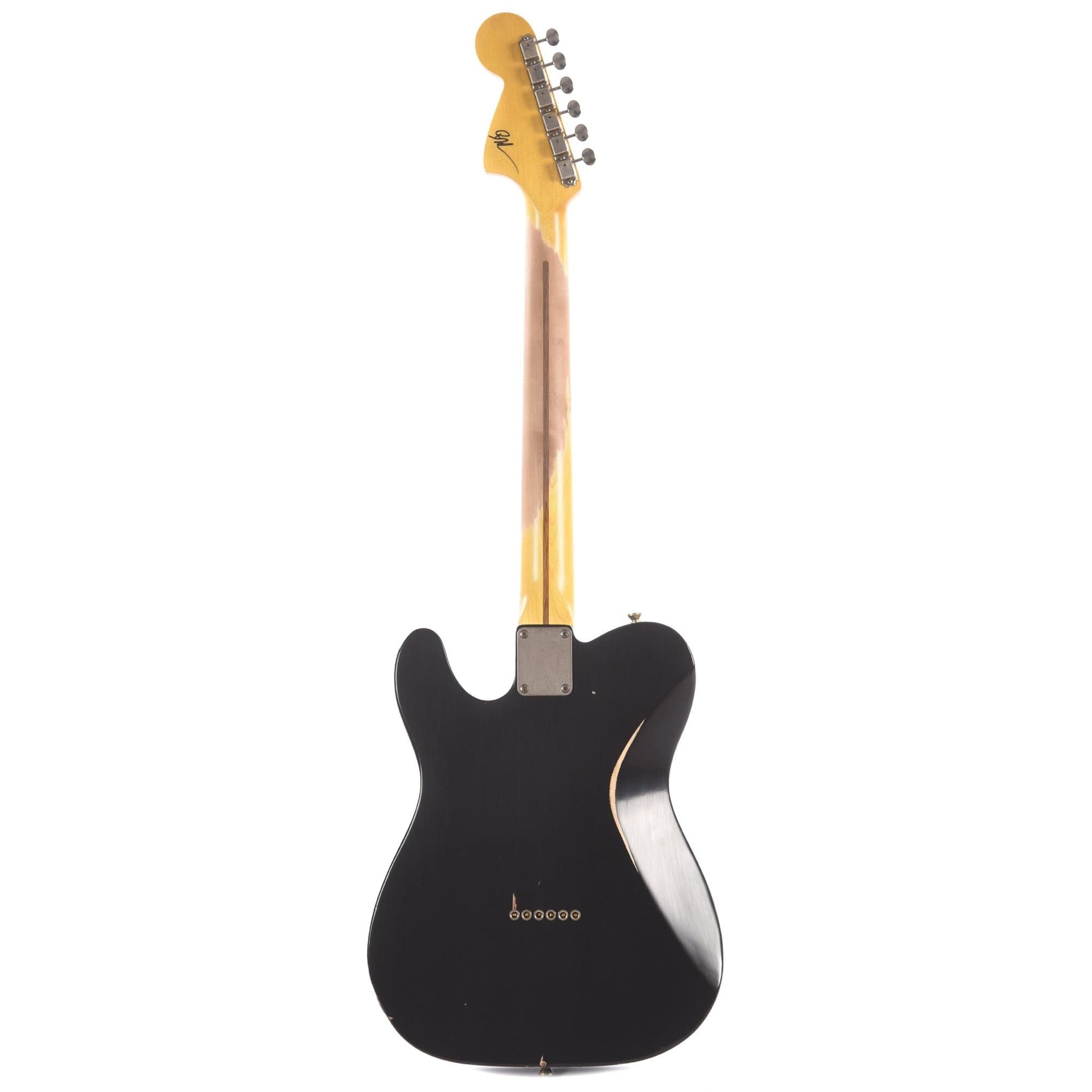 Nash T-72 Deluxe Black Alder Light Aging w/3-Ply Black Pickguard & Lollar Pickups Electric Guitars / Solid Body