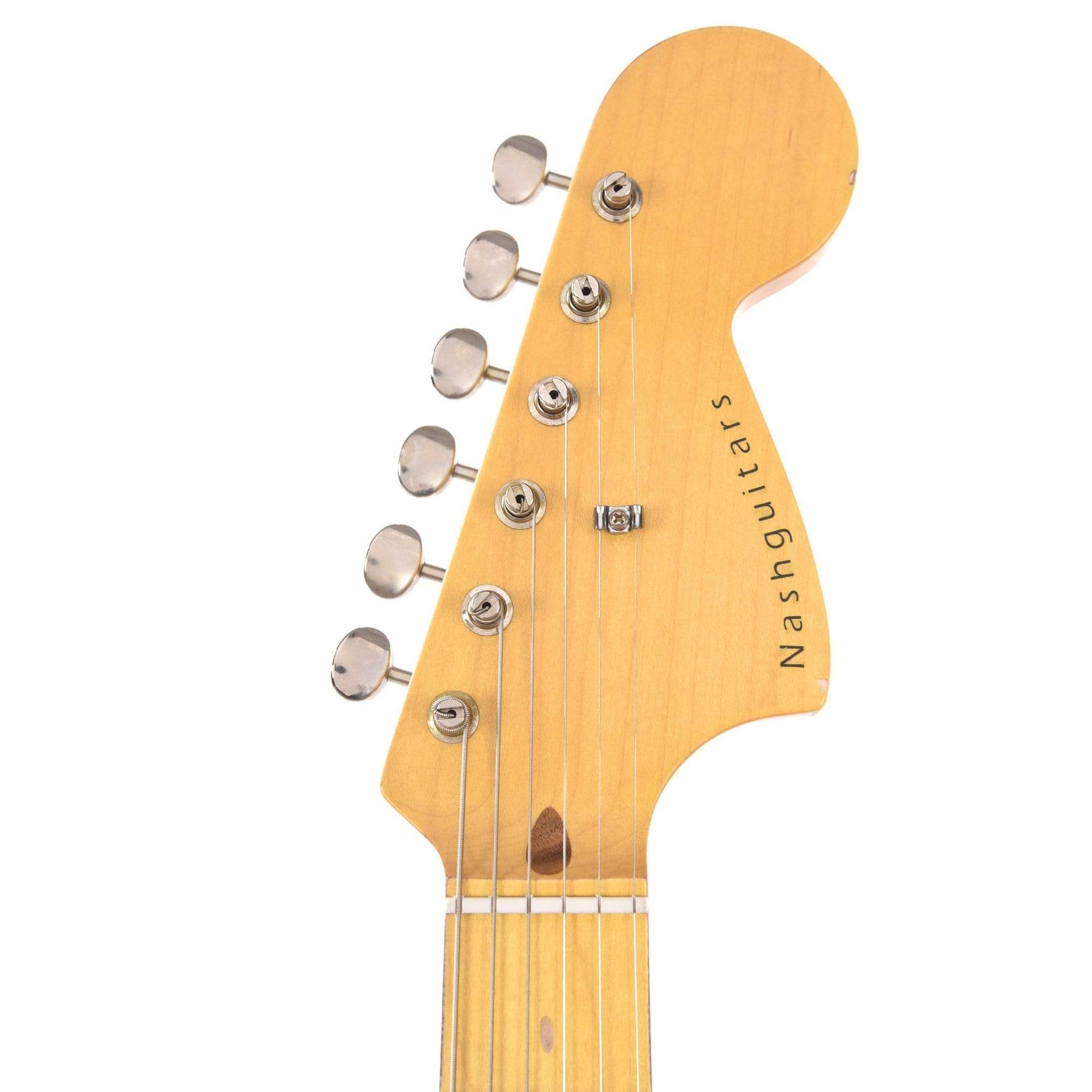 Nash T-72 Deluxe Black Alder Light Aging w/3-Ply Black Pickguard & Lollar Pickups Electric Guitars / Solid Body