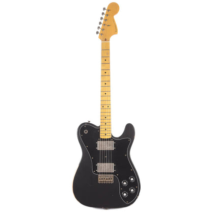 Nash T-72 Deluxe Black Alder Light Aging w/3-Ply Black Pickguard & Lollar Pickups Electric Guitars / Solid Body