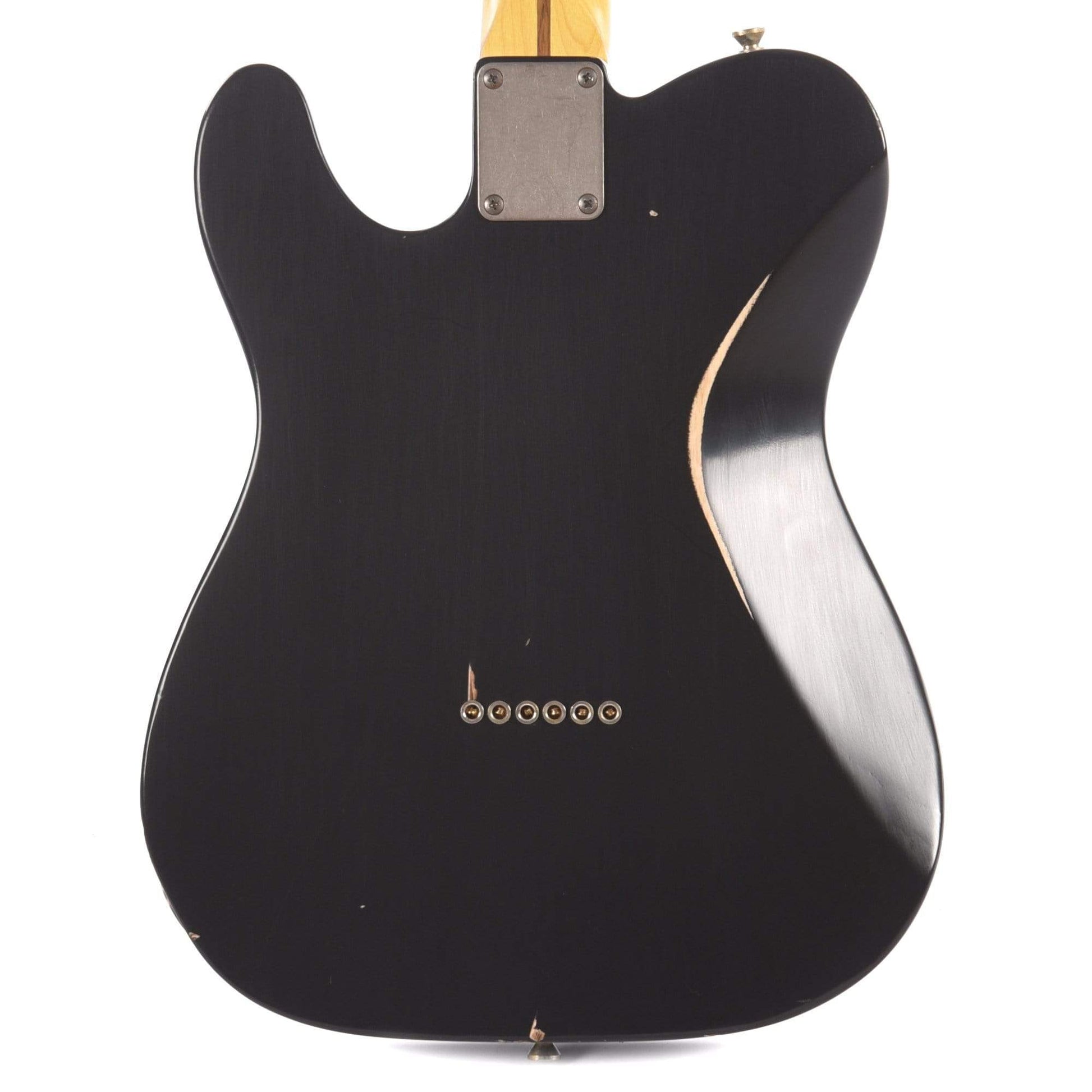 Nash T-72 Deluxe Black Alder Light Aging w/3-Ply Black Pickguard & Lollar Pickups Electric Guitars / Solid Body