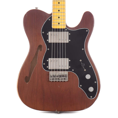 Nash T-72 Thinline Ash Mocha Light Aging w/3-Ply Pickguard & Lollar Pickups Electric Guitars / Solid Body