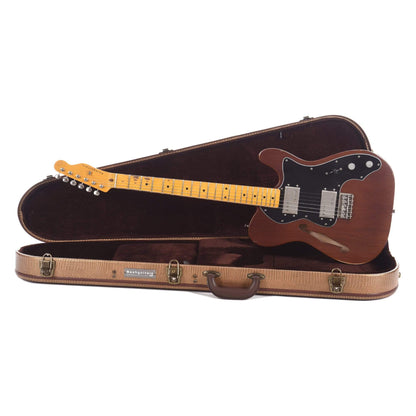 Nash T-72 Thinline Ash Mocha Light Aging w/3-Ply Pickguard & Lollar Pickups Electric Guitars / Solid Body