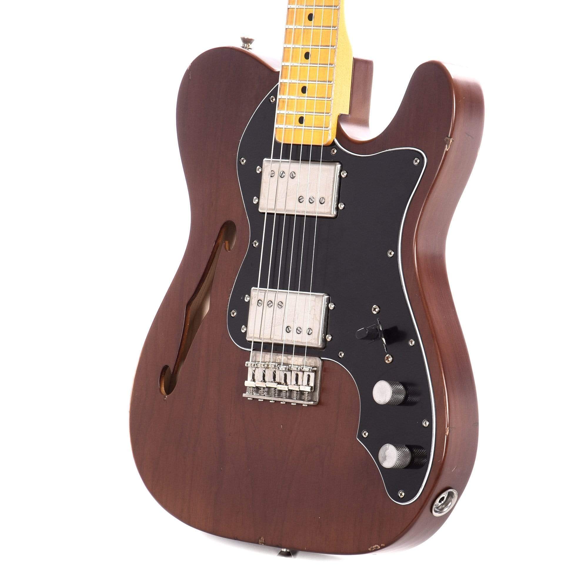 Nash T-72 Thinline Ash Mocha Light Aging w/3-Ply Pickguard & Lollar Pickups Electric Guitars / Solid Body