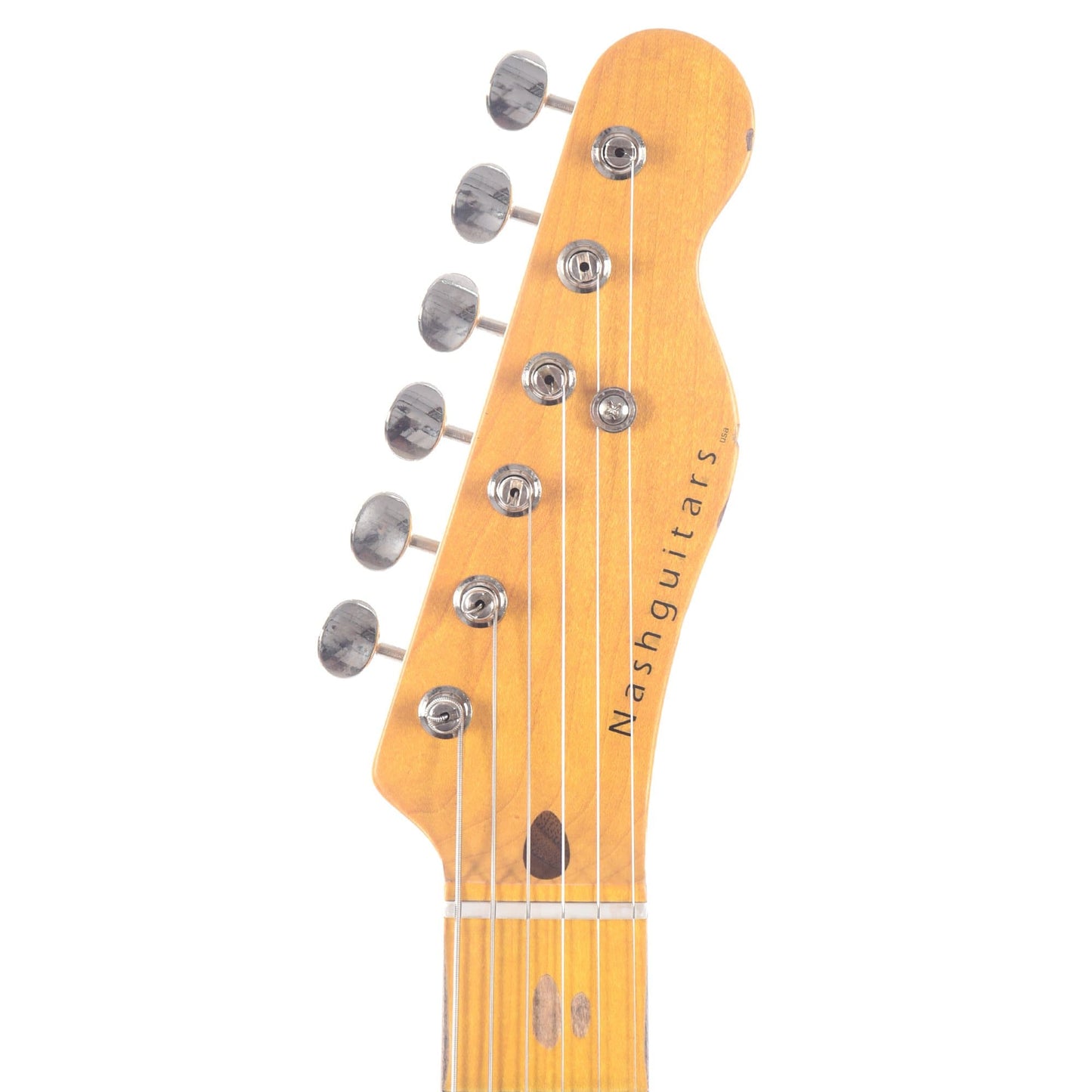Nash T-Master Ash Sonic Blue Medium Relic w/1-Ply White Pickguard & Lollar Pickups Electric Guitars / Solid Body