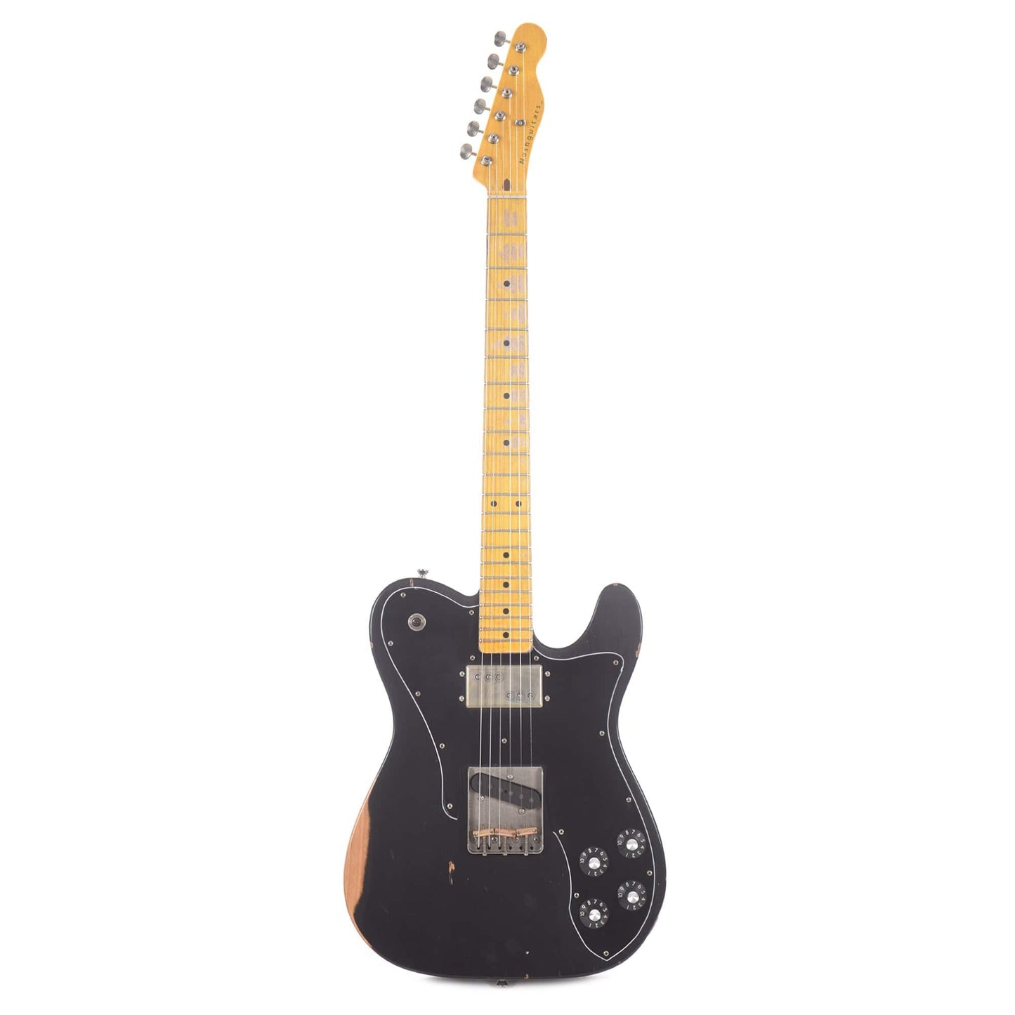 Nash TC-72 Black Medium Relic w/3-Ply Black Pickguard & Lollar Pickups Electric Guitars / Solid Body