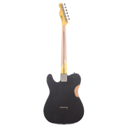 Nash TC-72 Black Medium Relic w/3-Ply Black Pickguard & Lollar Pickups Electric Guitars / Solid Body