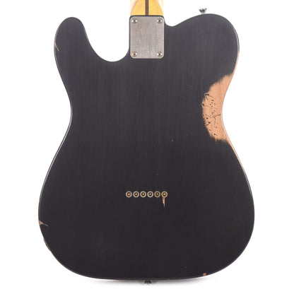 Nash TC-72 Black Medium Relic w/3-Ply Black Pickguard & Lollar Pickups Electric Guitars / Solid Body