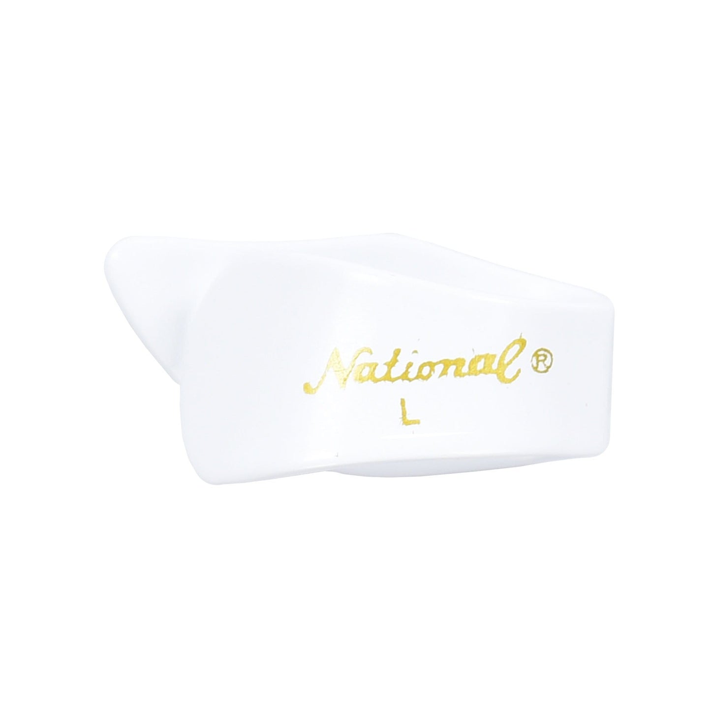 National Celluloid Thumb Picks Large White 4-Pack Accessories / Picks