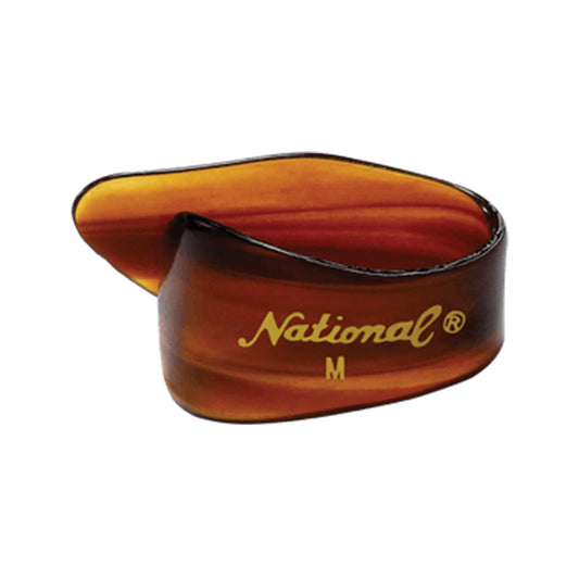 National Celluloid Thumb Picks Medium Tortoise 4-Pack Accessories / Picks