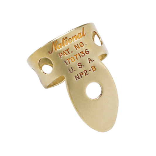 National Finger Picks Brass 2 Pack (8) Bundle Accessories / Picks
