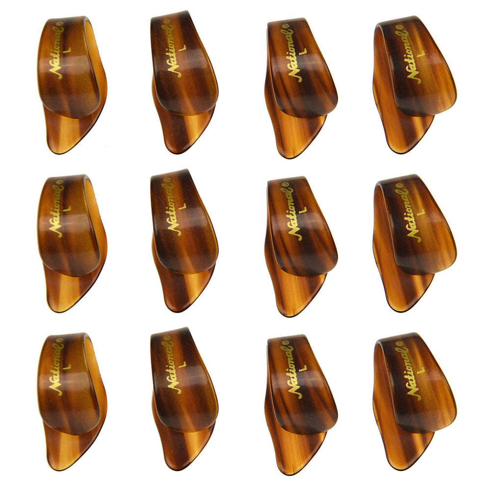 National Picks Thumb Pick Tortoise Shell Large 12 Pack – Chicago Music ...