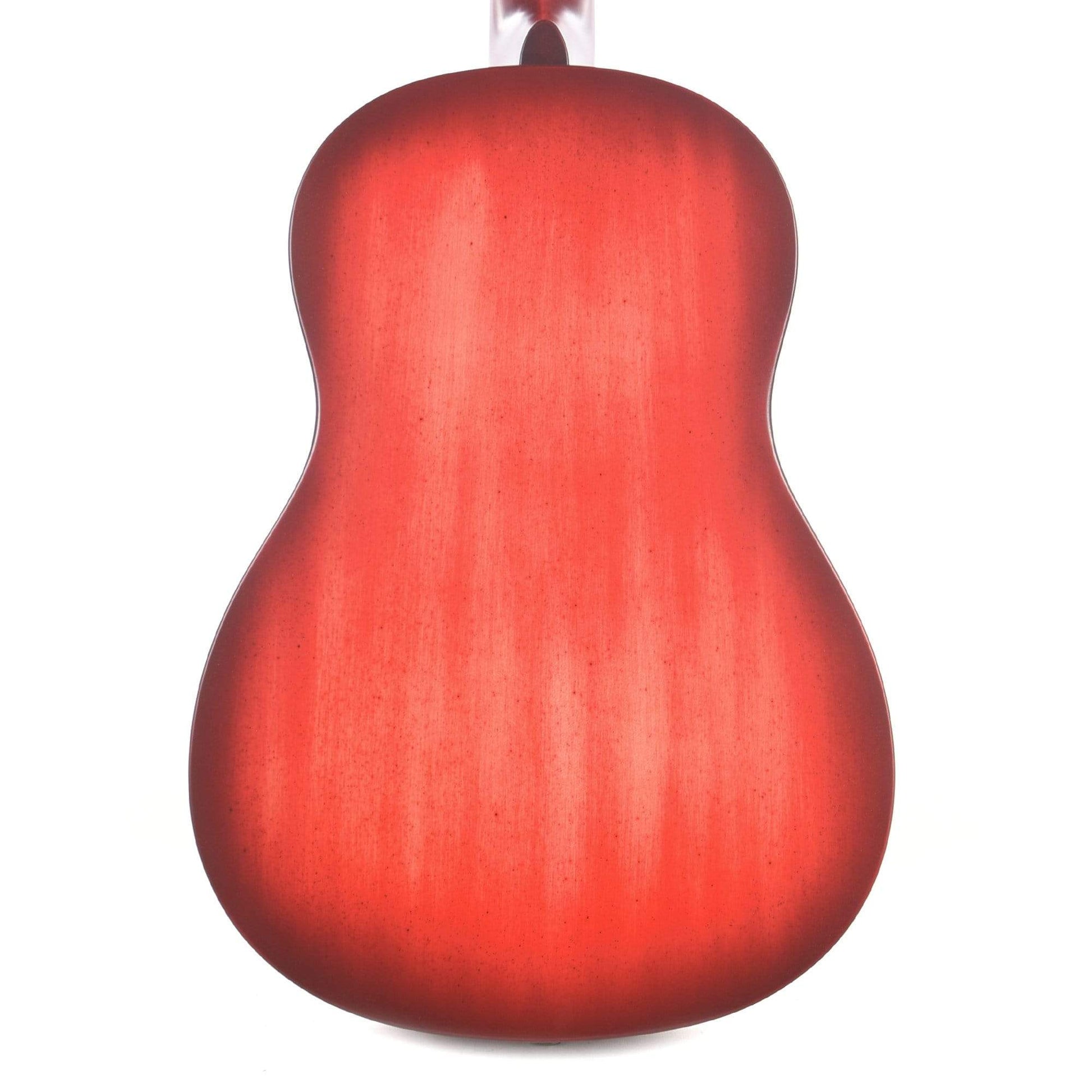 National Custom Triolian Wood Body Red Stain Acoustic Guitars / Resonator
