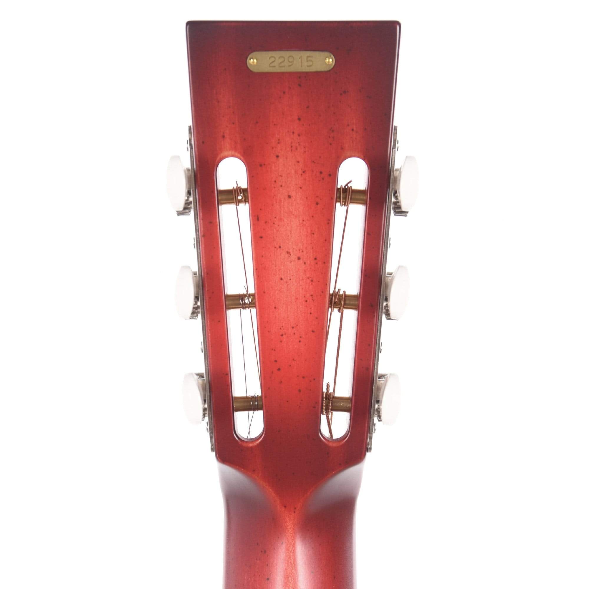 National Custom Triolian Wood Body Red Stain Acoustic Guitars / Resonator