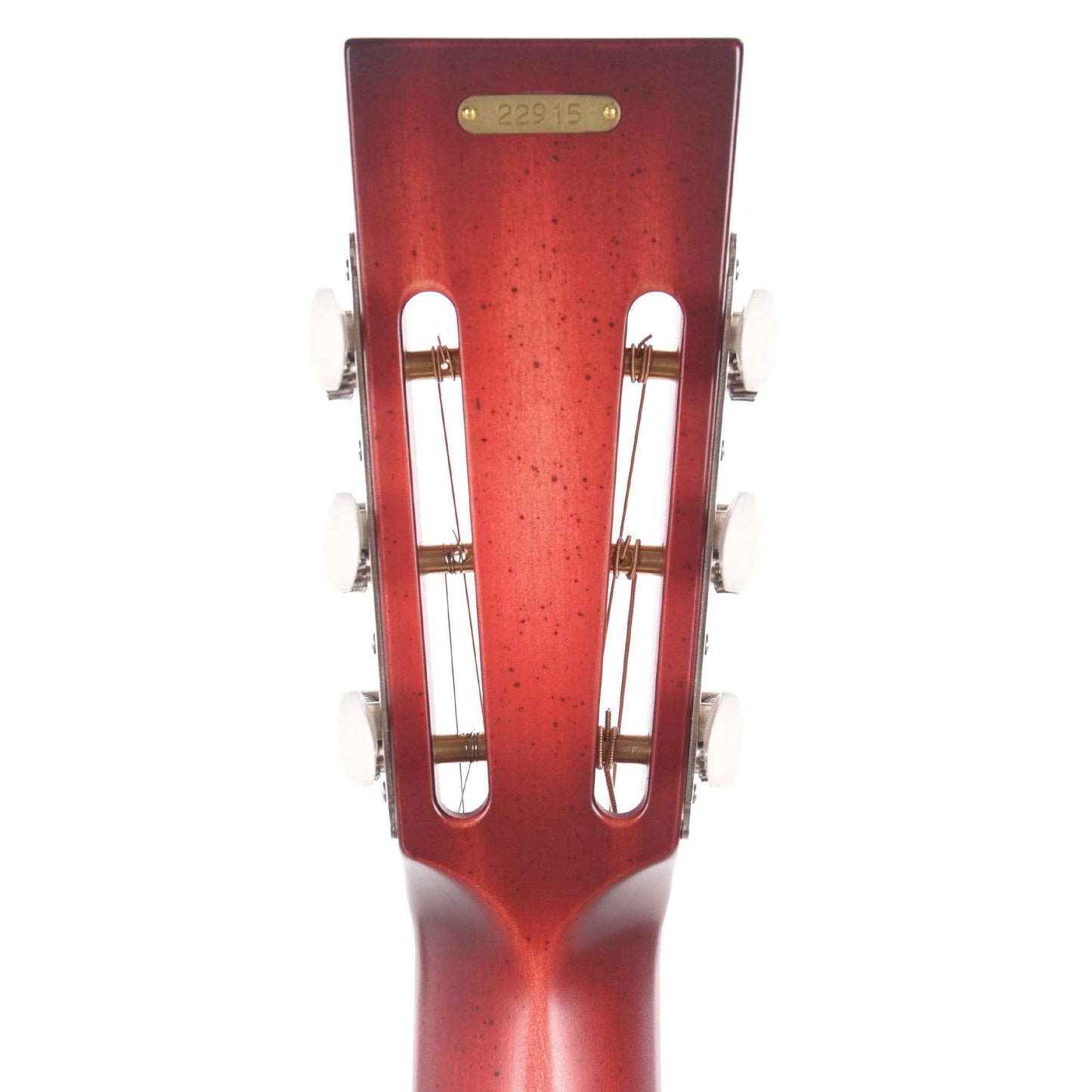 National Custom Triolian Wood Body Red Stain Acoustic Guitars / Resonator