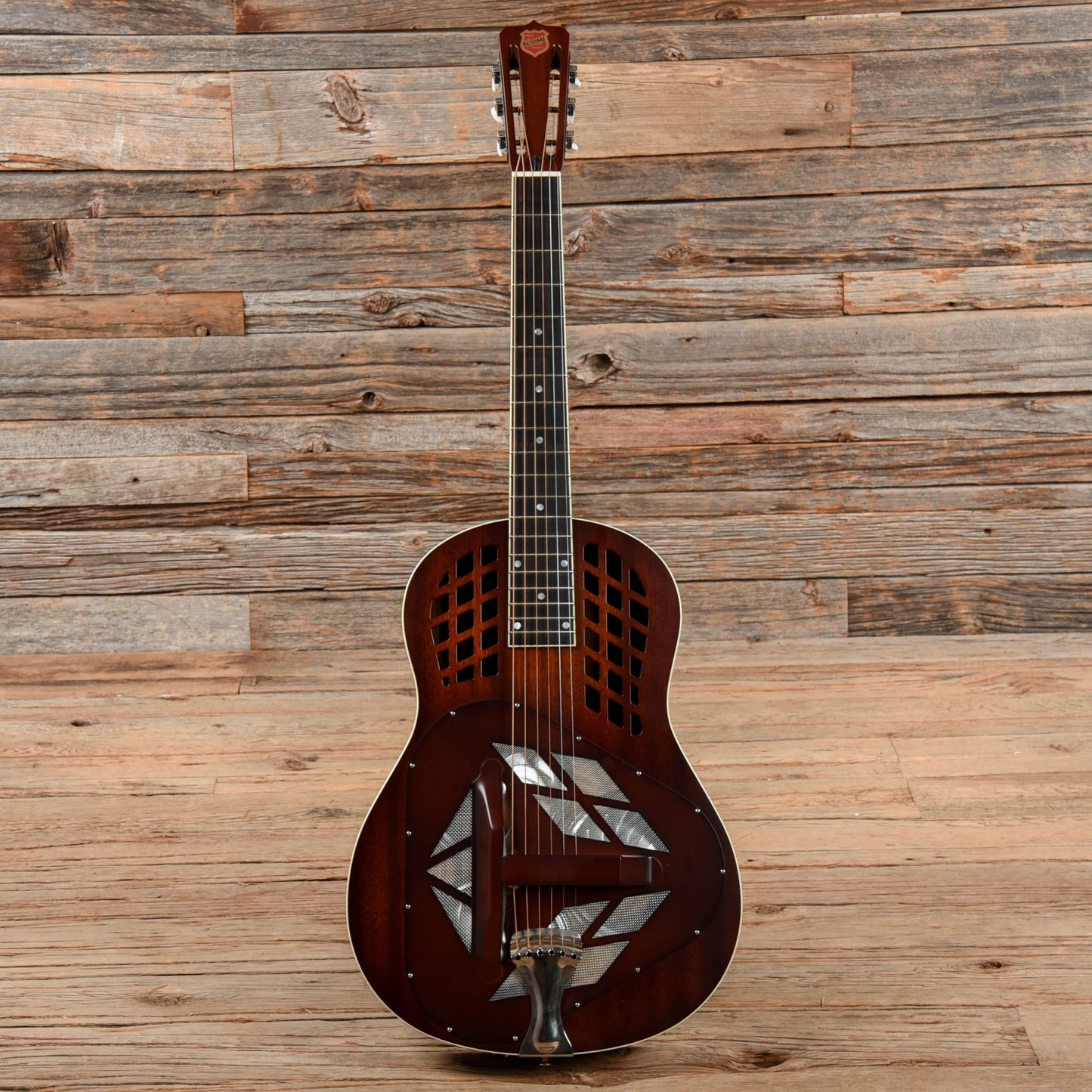 National M-1 Tricone Natural 2016 Acoustic Guitars / Resonator
