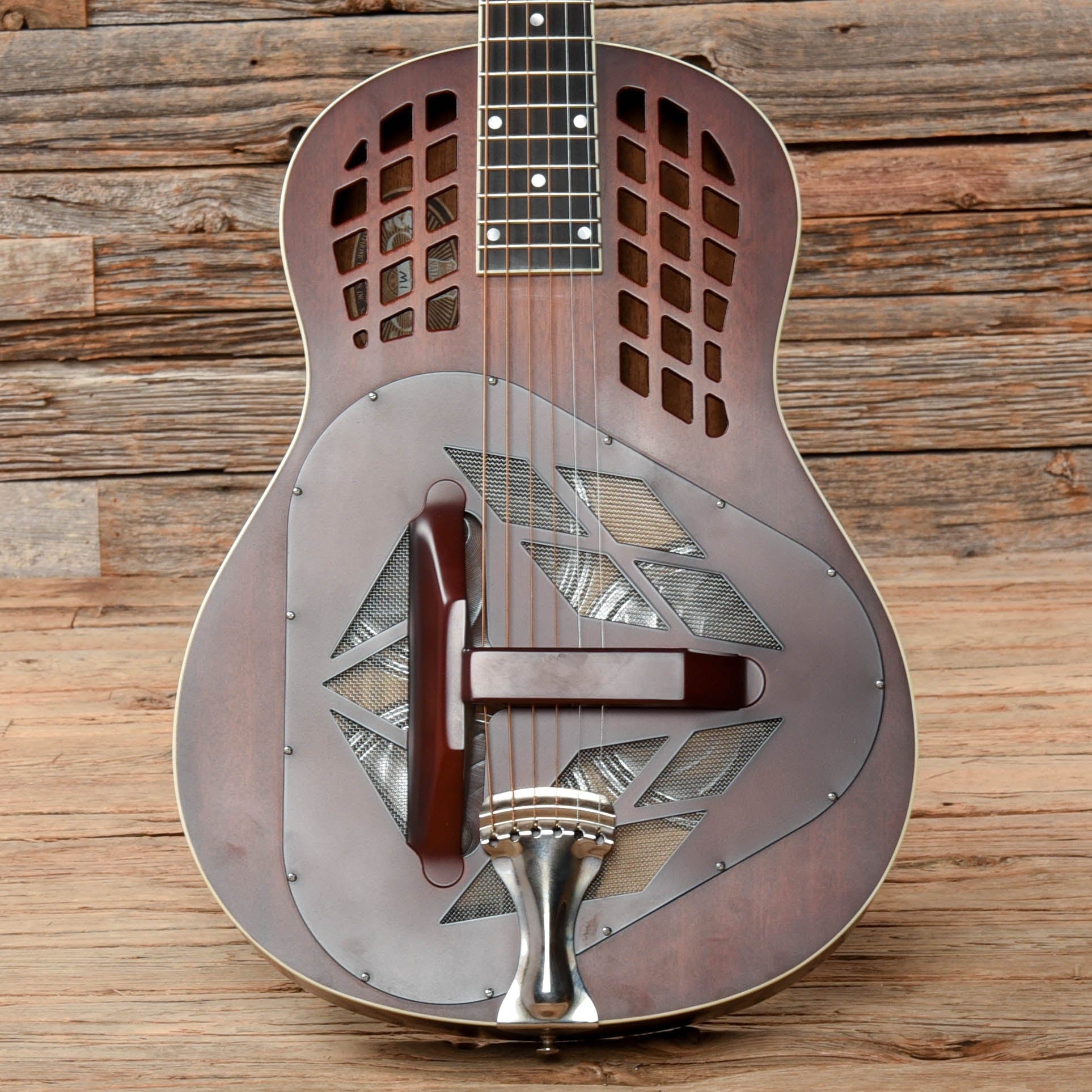 National M-1 Tricone Natural 2016 Acoustic Guitars / Resonator