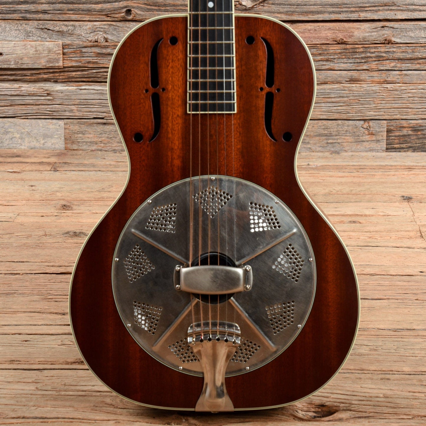 National Reso-Phonic El Trovador Natural Acoustic Guitars / Resonator