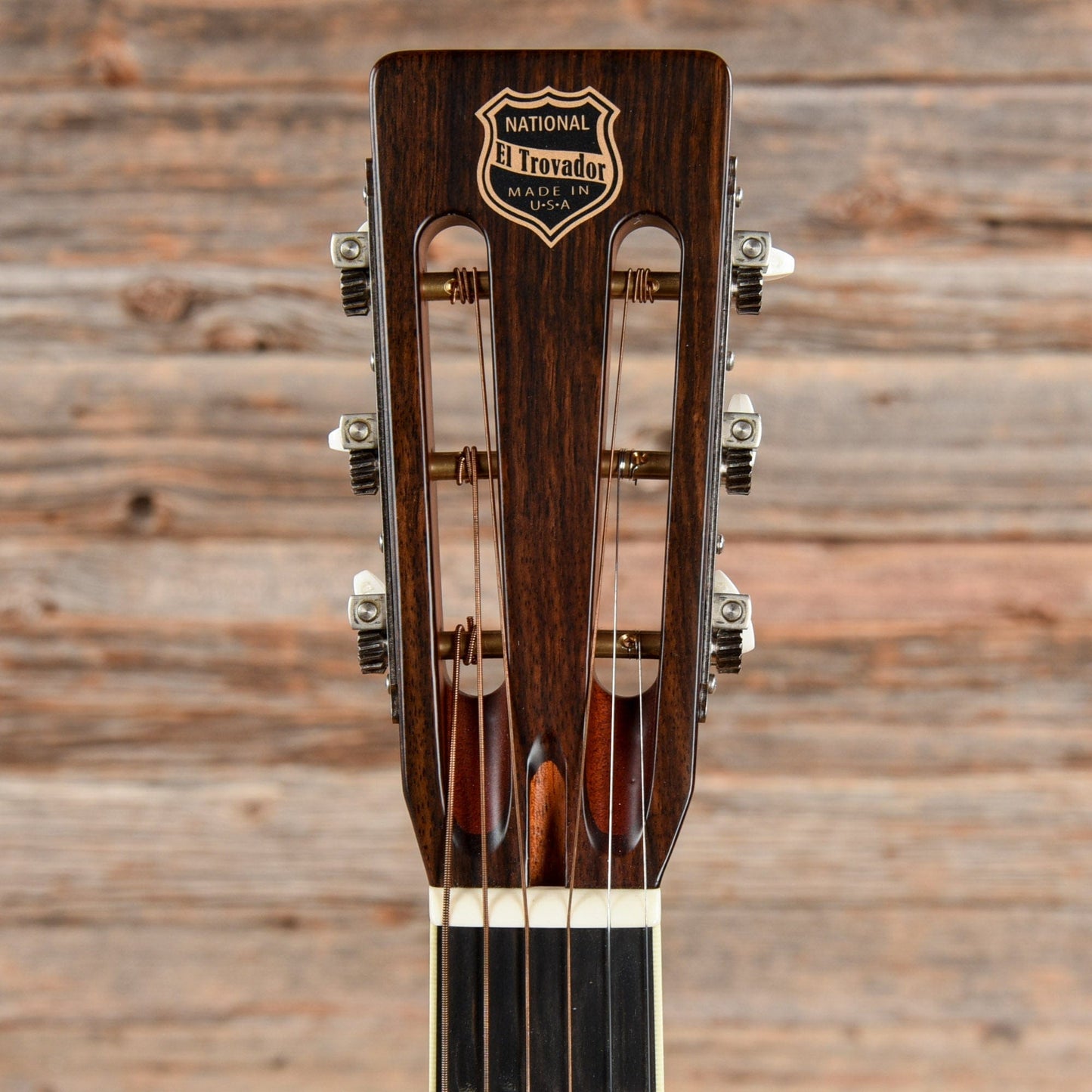 National Reso-Phonic El Trovador Natural Acoustic Guitars / Resonator