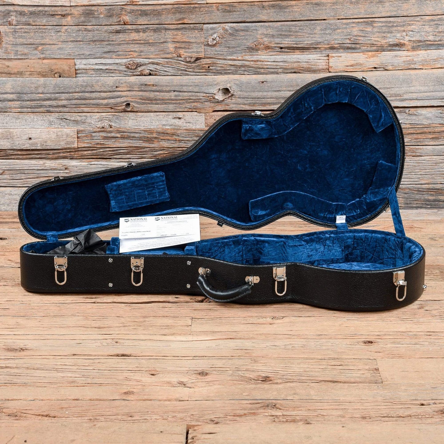 National ResoRocket Wood Body Figured Mahogany Acoustic Guitars / Resonator