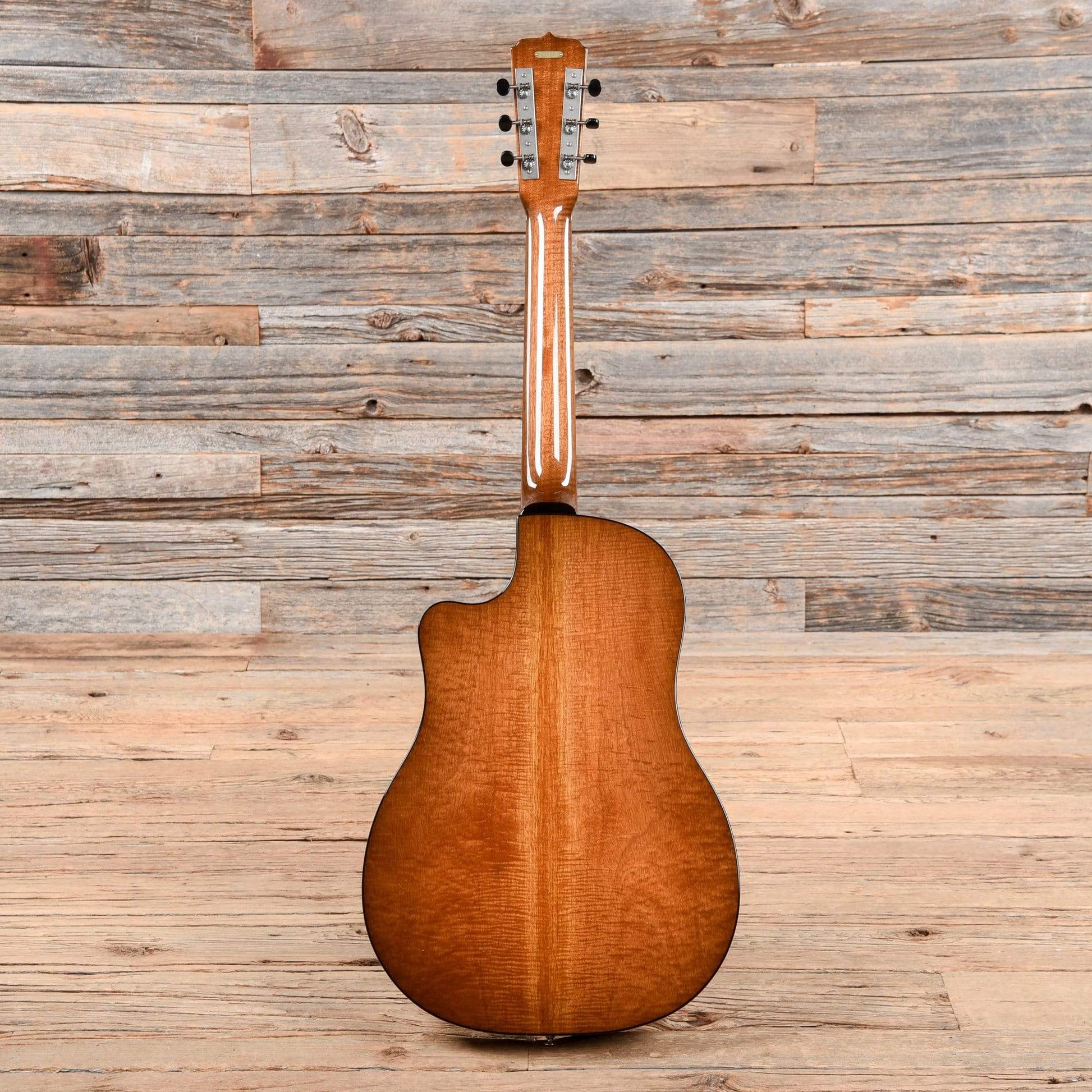 National ResoRocket Wood Body Figured Mahogany Acoustic Guitars / Resonator
