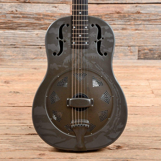 National Style 0 Weathered Steel 2019 Acoustic Guitars / Resonator
