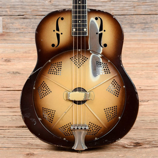National Triolian Tenor Sunburst 1930 Acoustic Guitars / Resonator