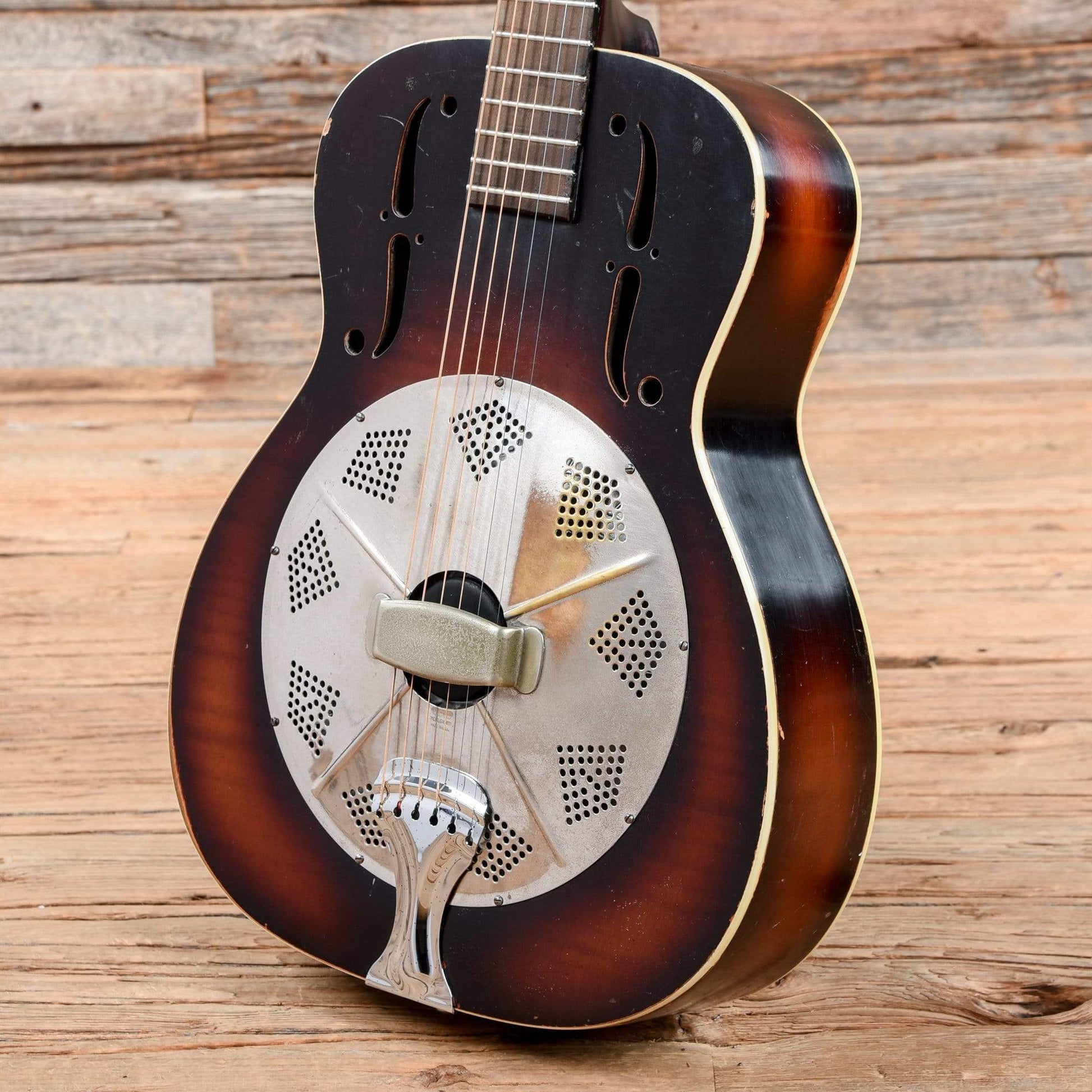 National Trojan Sunburst 1937 Acoustic Guitars / Resonator