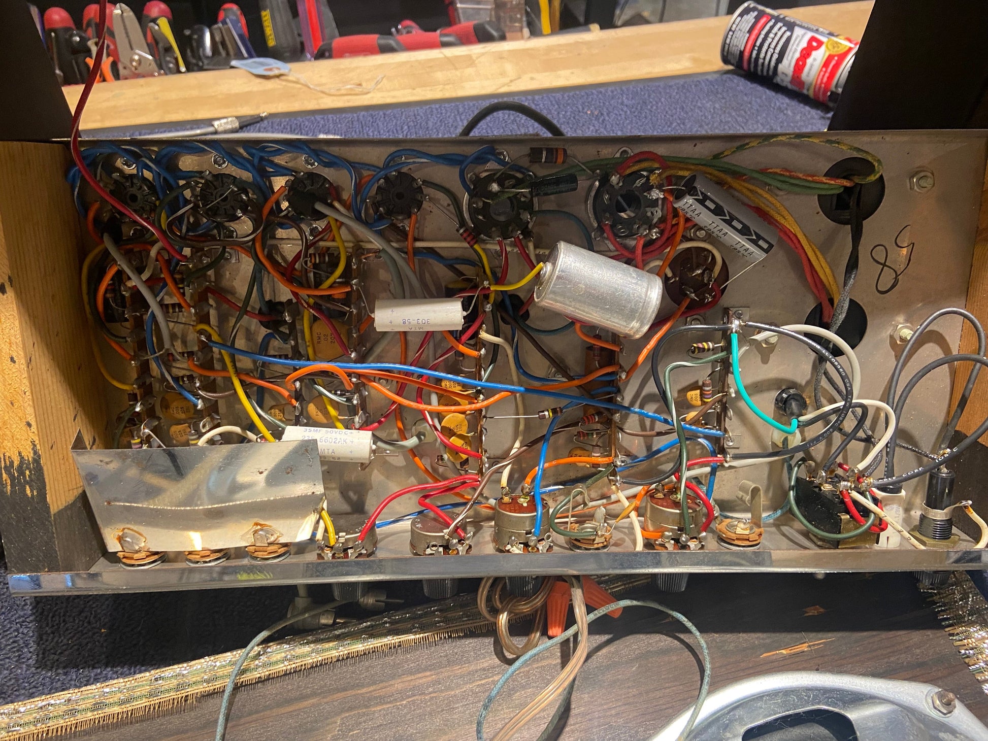 National N6422TR  1966 Amps / Guitar Cabinets