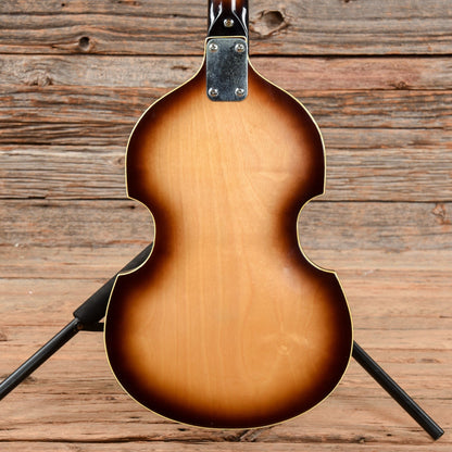 National EG700V-2HB Brown Sunburst 1970s Bass Guitars / 4-String