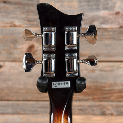 National EG700V-2HB Brown Sunburst 1970s Bass Guitars / 4-String