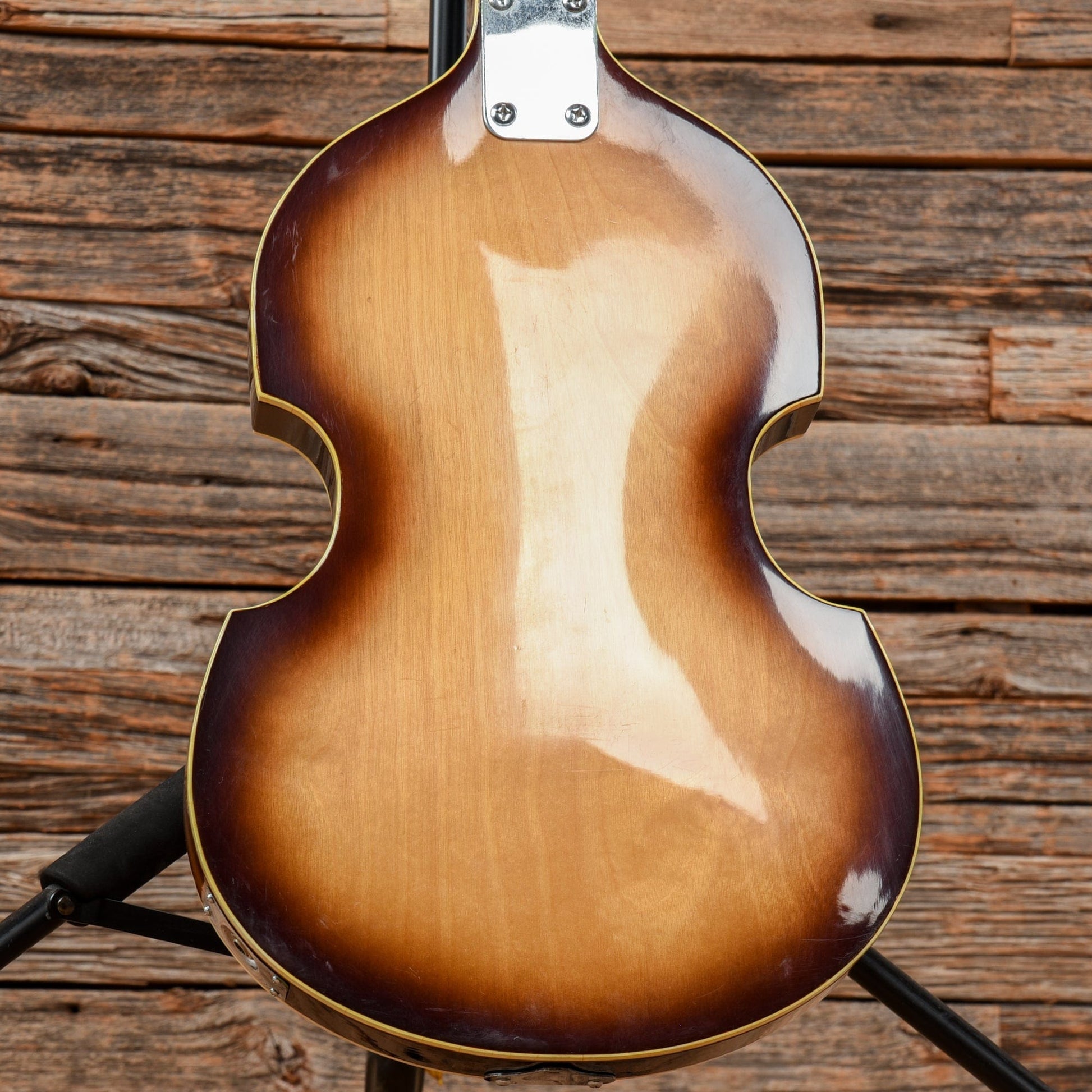 National EG700V-2HB Brown Sunburst 1970s Bass Guitars / 4-String