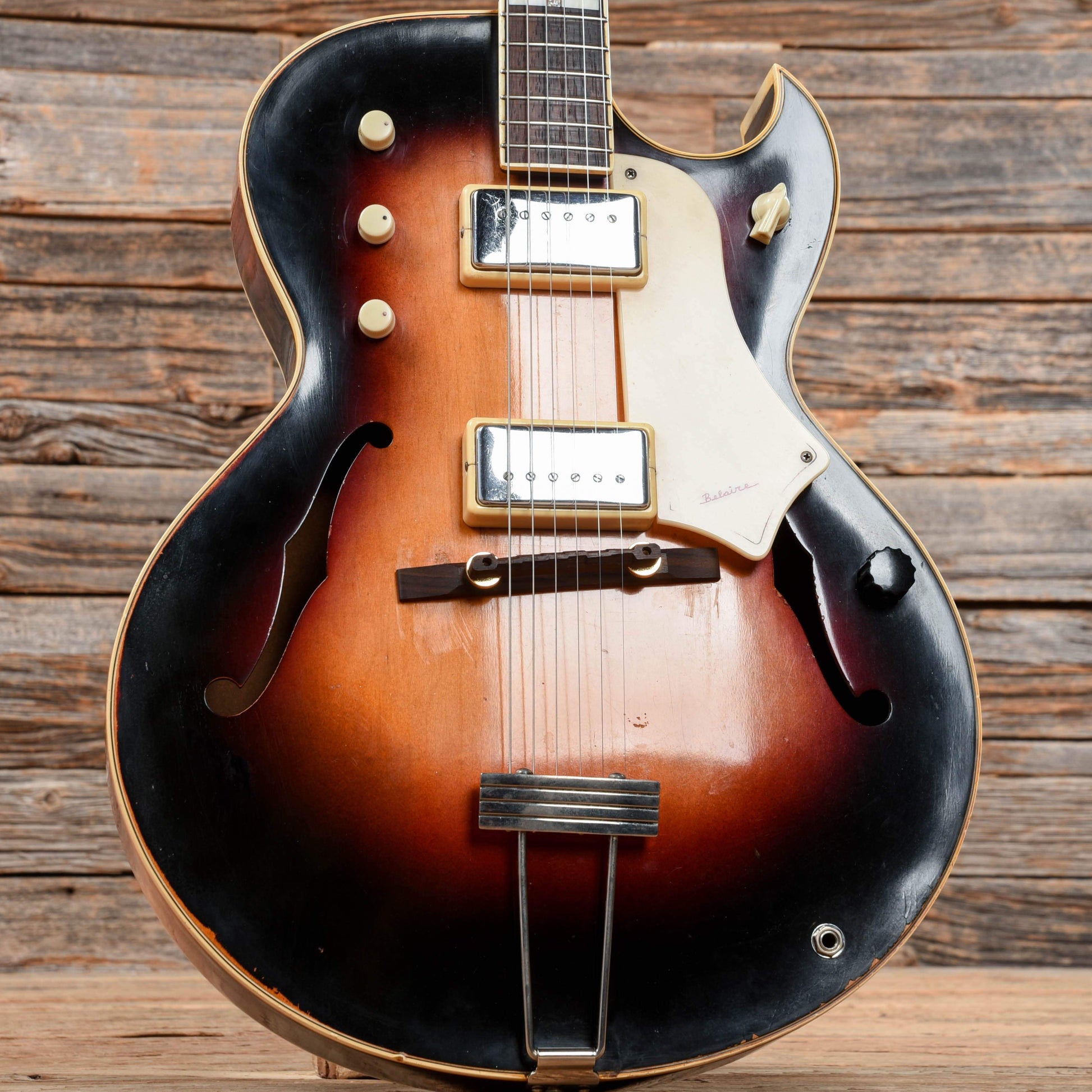 National Bel-Air Sunburst 1958 Electric Guitars / Hollow Body