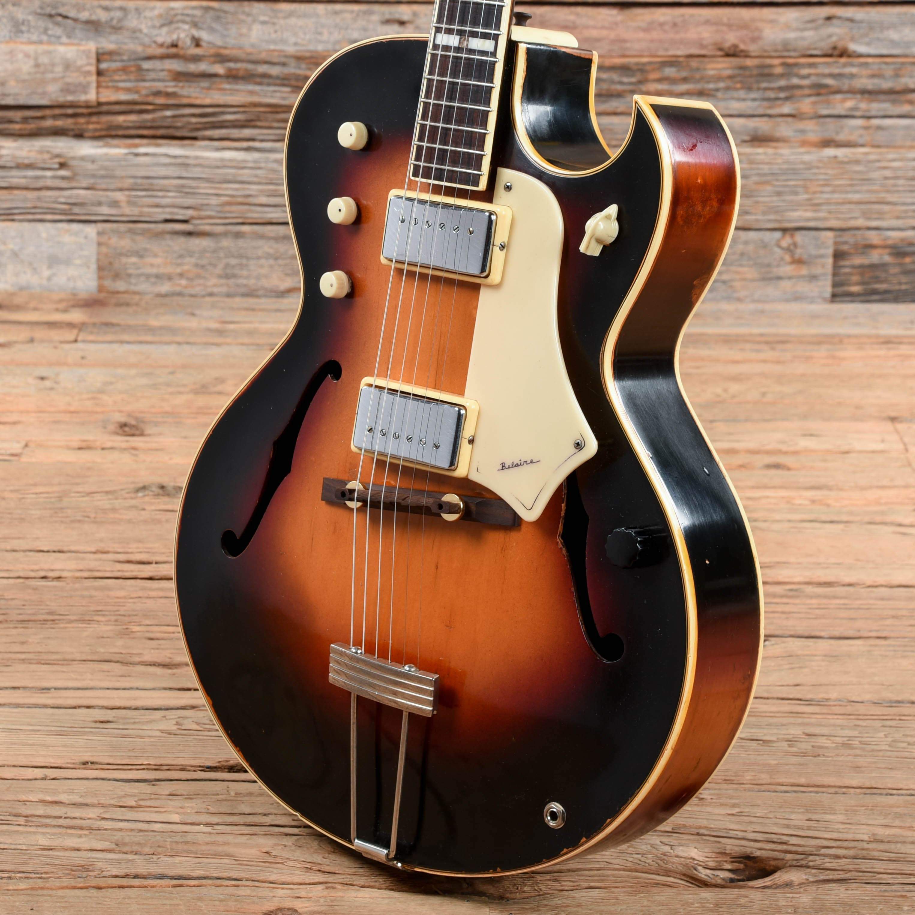 National Bel-Air Sunburst 1958 Electric Guitars / Hollow Body