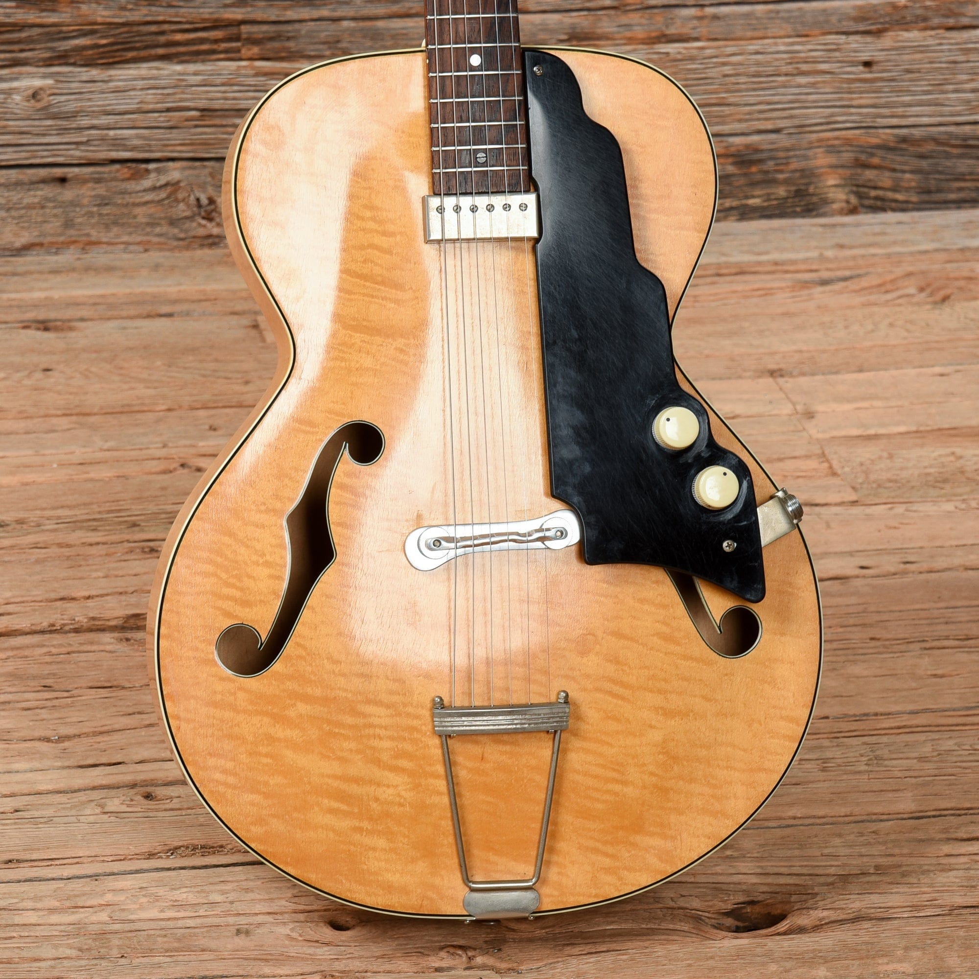National New Yorker Natural 1951 Electric Guitars / Hollow Body