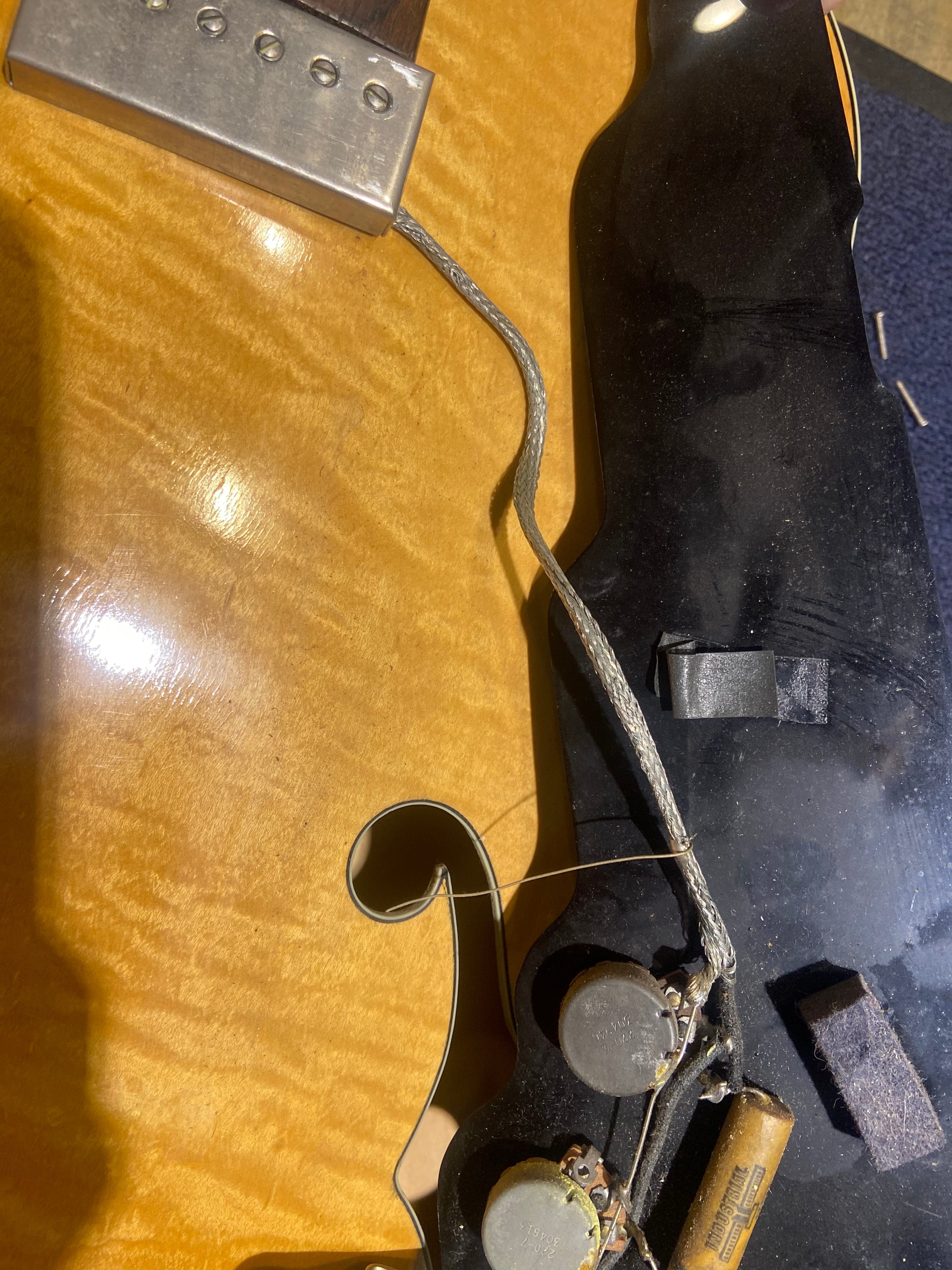 National New Yorker Natural 1951 Electric Guitars / Hollow Body