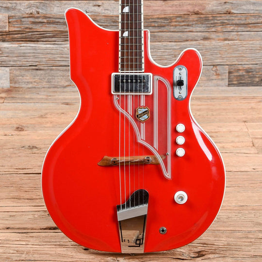 National Newport 82 Pepper Red 1960s Electric Guitars / Hollow Body