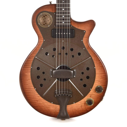 National Custom RP2 Pioneer Figured Maple Tobacco Burst w/Lollar P90 Electric Guitars / Semi-Hollow