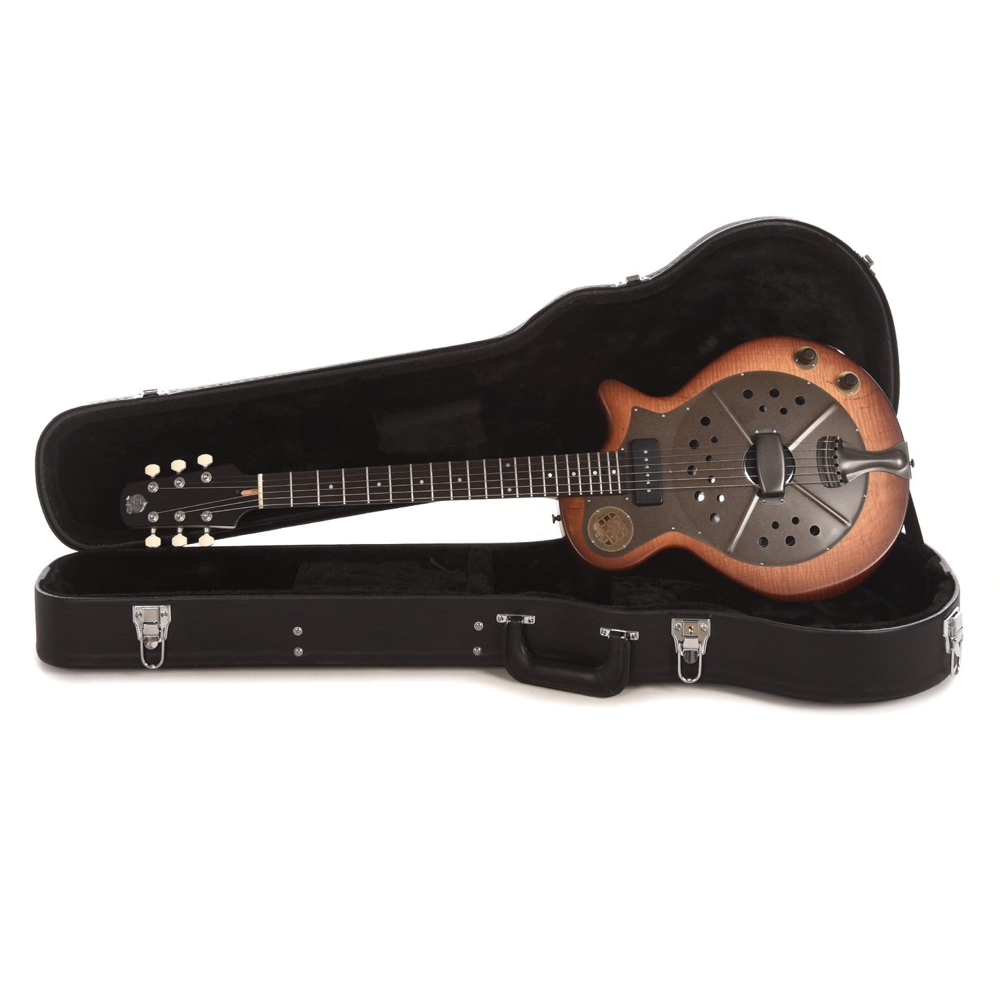 National Custom RP2 Pioneer Figured Maple Tobacco Burst w/Lollar P90 Electric Guitars / Semi-Hollow