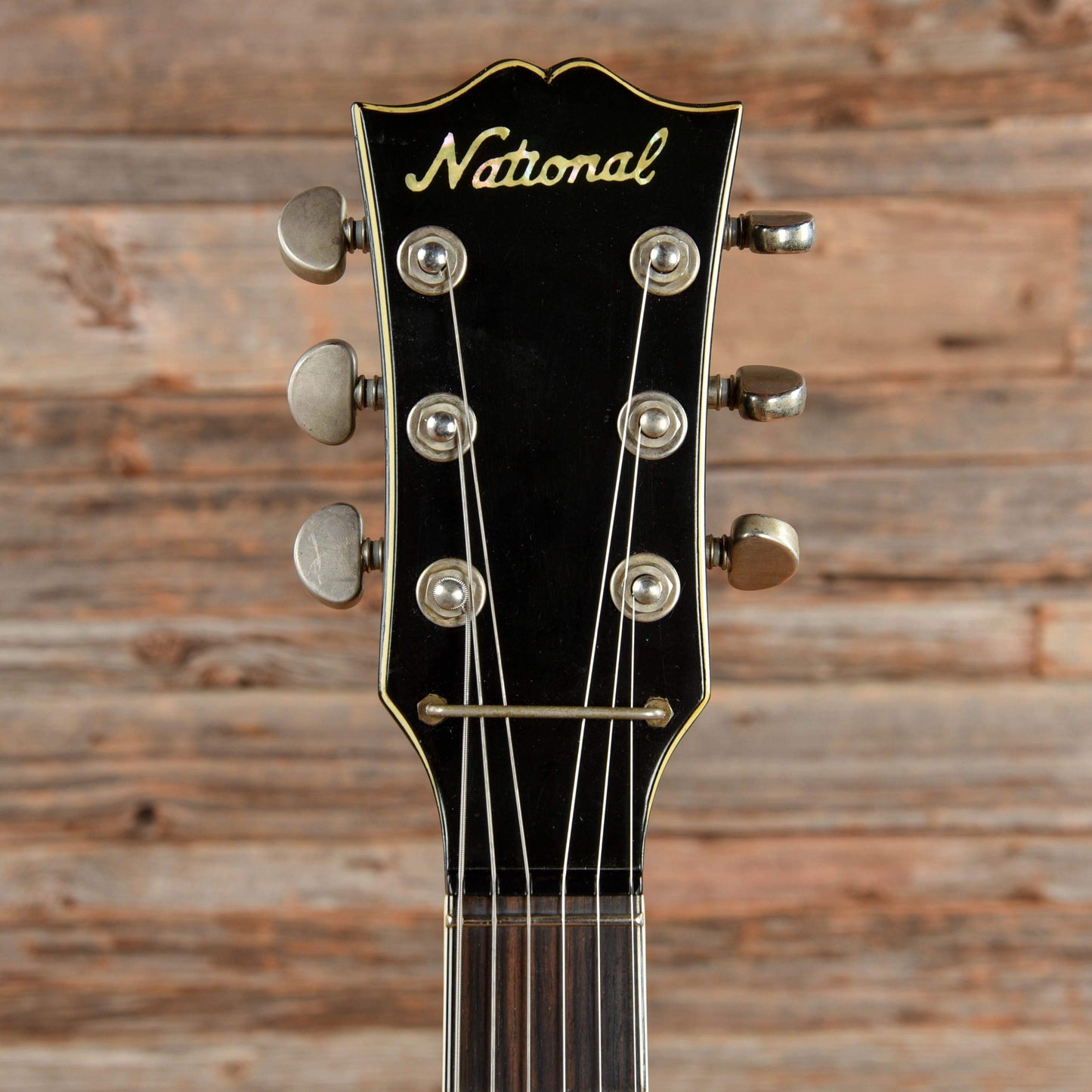 National EG-685 Walnut 1970s Electric Guitars / Semi-Hollow