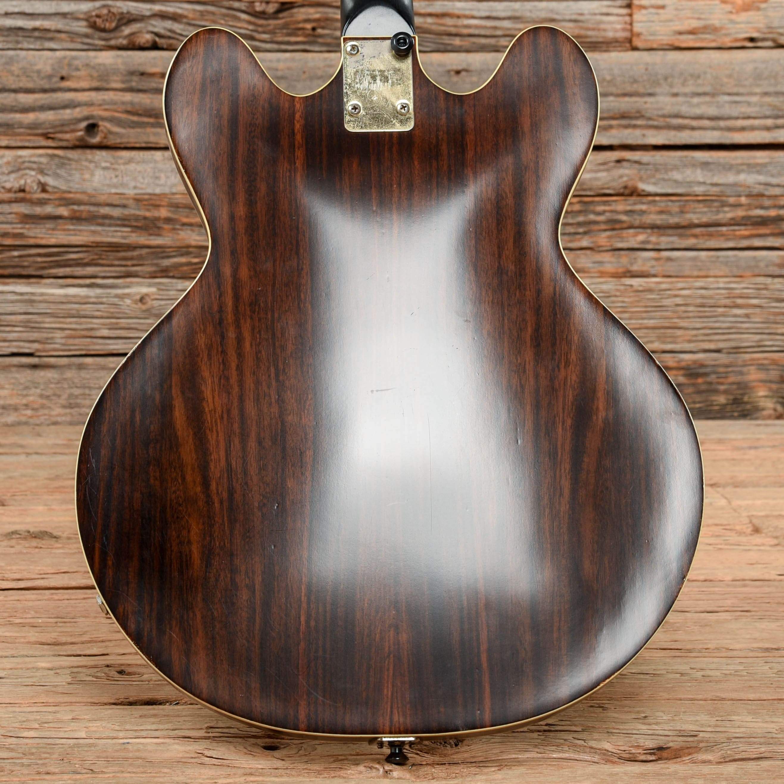 National EG-685 Walnut 1970s Electric Guitars / Semi-Hollow