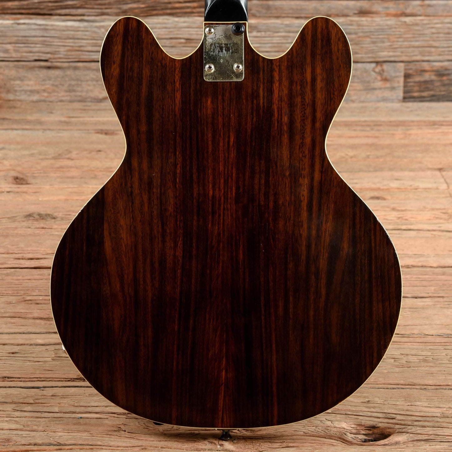 National EG-685 Walnut 1970s Electric Guitars / Semi-Hollow