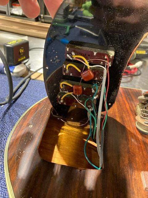 National EG-685 Walnut 1970s Electric Guitars / Semi-Hollow